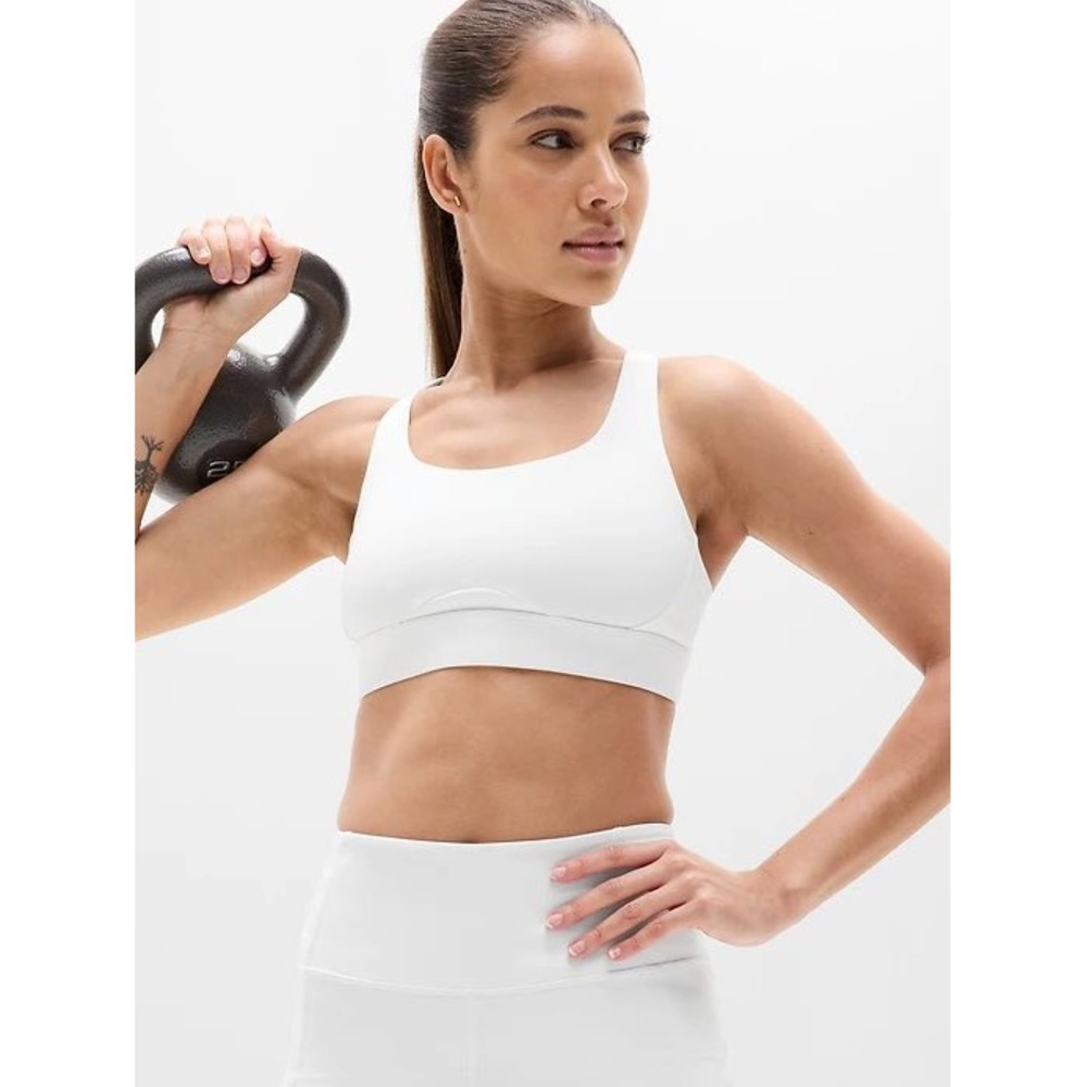 Athleta Interval Sports Bra Racerback Workout Fitness Women's Size 1X
